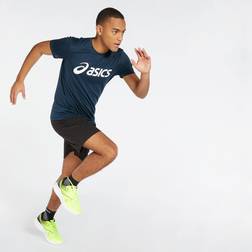 Asics Kortærmet T-shirt til Mænd Core Marineblå (Størrelse: M)