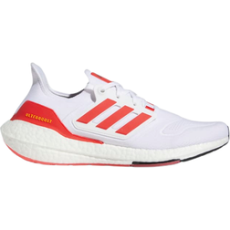 Adidas UltraBOOST 22 M - Cloud White/Vivid Red/Beam Yellow