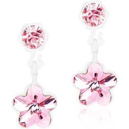 Blomdahl Medical Plastic Pendant Flower 4/6mm Light Rose
