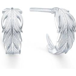 ID Fine Raven Mini Hoop - Silver