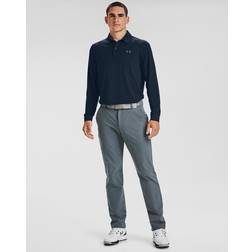 Under Armour Polo À Manches Longues Performance Textured - Noir