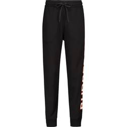 Burberry Sorte Joggers med Logo Print - Sort