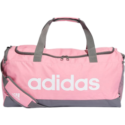 adidas Essentials Logo Duffel Bag Medium -Bliss Pink/Grey Four/White