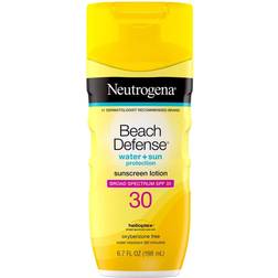 Neutrogena Beach Defense Water + Sun Protection Sunscreen Lotion SPF30 198ml