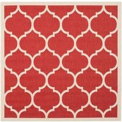 Safavieh Courtyard Alyssa Red, Beige 160.02x160.02cm