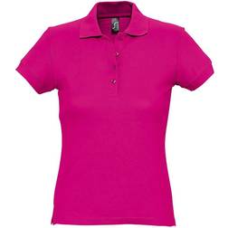 Sol's Women's Passion Pique Polo Shirt - Fuchsia