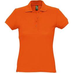 Sol's Women's Passion Pique Polo Shirt - Orange