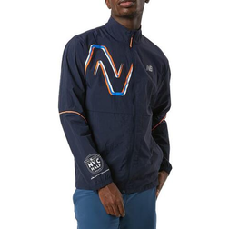 New Balance Graphic Impact Run Packable Jacket Men - Eclipse