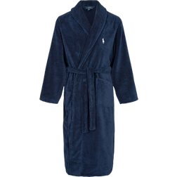 Polo Ralph Lauren Cotton Terry Robe - Blue