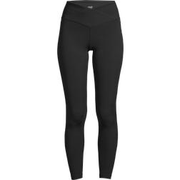 Casall Overlap High Waist Tights Women - Black