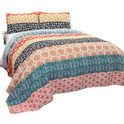 Lush Decor Bohemian Täcke Multifärgad (274.32x233.68cm)