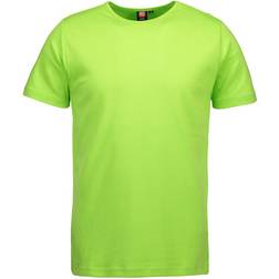 ID Interlock T-shirt - Lime Green