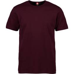 ID Interlock T-shirt - Dark Bourdeaux