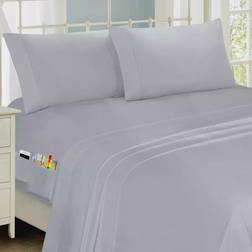 Swift Home Smart Bed Sheet Silver (243.84x167.64)