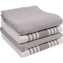 Madison Waffle Kitchen Towel Gray (71.12x45.72)