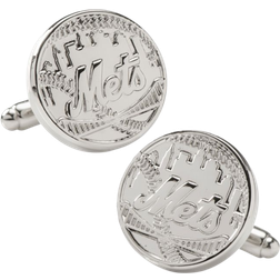 Cufflinks Inc NY Mets Cufflinks - Silver