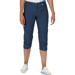 Regatta Women's Chaska II Capri Walking Trousers - Dark Denim