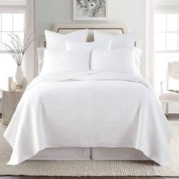 Levtex Home Cross Stitch Quilts White (269.24x233.68cm)