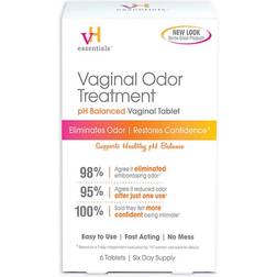 VH Essentials Vaginal Odor Treatment 6 Vaginal Suppository