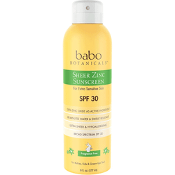 Babo Botanicals Sheer Zinc Continuous Spray Sunscreen SPF30 6fl oz