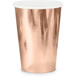 PartyDeco Stoviglie Usa E Getta Bicchieri Di Carta 220ml 6x
