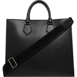 Dolce & Gabbana AND Calkfskin Edge Shopper Bag Black