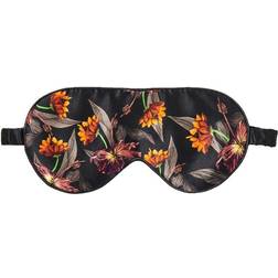 Fan Palm Eye Mask Black Hibiscus