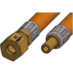 IGT Gasslange 0,4m ender: ø8mm rør 8mm studs