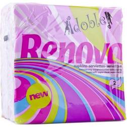 Renova Papirserviet Pink (60 uds)