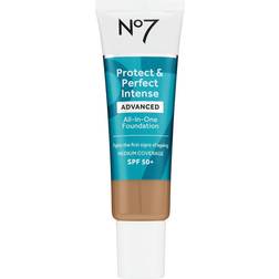 No7 Protect & Perfect Intense ADVANCED All-In-One Foundation 14 Deeply Honey