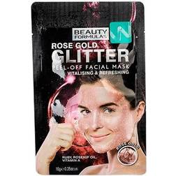 Beauty Formulas Rose Gold Glitter Face Mask