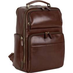 Leonhard Heyden L.Heyden Cambridge Businessrucksack Rotbraun Str Rygsække hos Magasin Brown