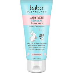 Babo Botanicals Baby Skin Mineral Sunscreen Lotion