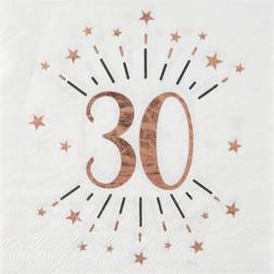 Santex Paper Napkins 30 Years 10-pack