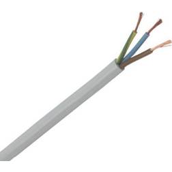 Nexans Ledning H05VV-F PKAJ 3G1 hvid R100