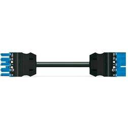 Wago Winsta Interconnecting cable 2m hf eca socket/plug blue