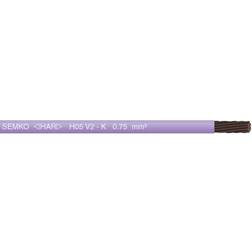 NKT Ledning PVT 1x0,75 H05V-K, violet S100