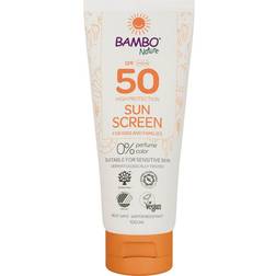 Bambo Nature Sunscreen for Kids & Families SPF50 100ml