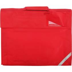 Quadra Junior Book Bag 5 Litres (Pack of 2) (One Size) (Bright Red)