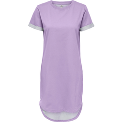 Only Women's loose-fit midi dress, Lilac