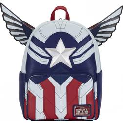 Loungefly Marvel Falcon Captain America Cosplay Mini Backpack