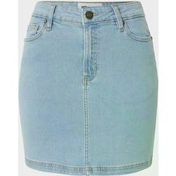 Urban Classics Ladies Ladies Organic Stretch Denim Mini Skirt washed