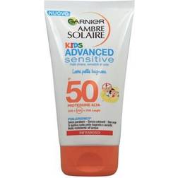 Garnier Ambre Solaire Advanced Sensitive Kids Sun Protection Very High IP50 Protective Lotion 150ml