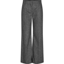 See by Chloé Trousers, Ash Black, Kvinde Bukser Ensfarvet hos Magasin Ash