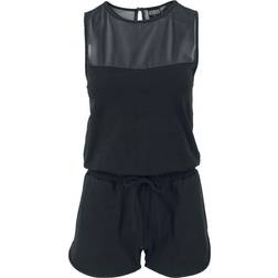 Urban Classics Ladies Tech Mesh Hot Jumpsuit Träningsoverall Dam