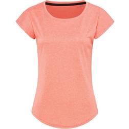 Stedman Womens/Ladies Sports T Move Recycled T-Shirt (Coral)