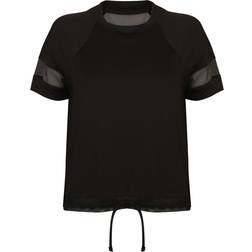 Tombo T-shirt Atletica Da Donna Signora S - Nero