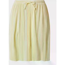 Urban Classics Ladies Ladies Plisse Mini Skirt softyellow