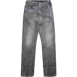 Levi's 501 Crop Jeans Femme - Gray Worn In