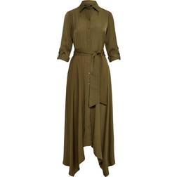 Lauren Ralph Lauren Kjole LD Transition Drk Olive Dress